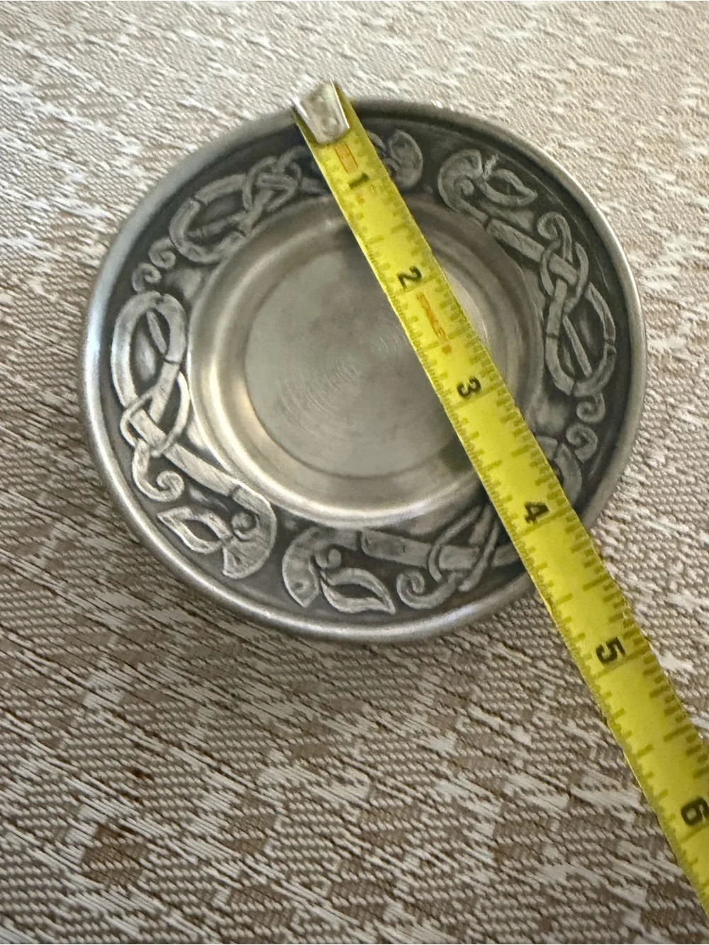Pewter dish Norway